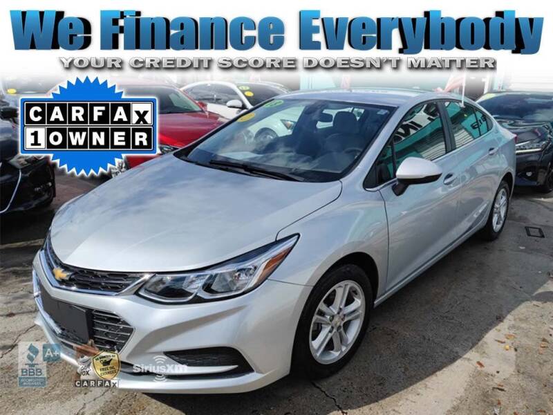 2018 Chevrolet Cruze for sale at JM Automotive in Hollywood FL