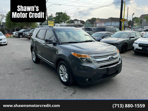 2015 Ford Explorer for sale at Shawn's Motor Credit in Houston TX