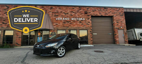 2013 Ford Focus for sale at Verano Motors in Addison IL