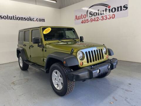2010 Jeep Wrangler Unlimited for sale at Auto Solutions in Warr Acres OK