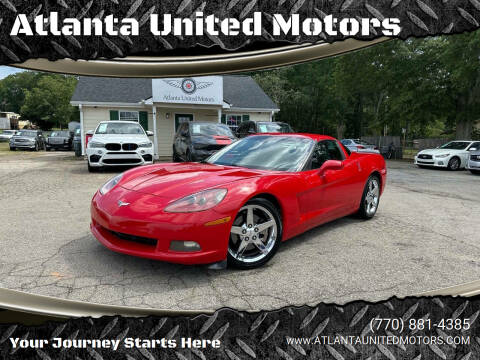 2008 Chevrolet Corvette for sale at Atlanta United Motors in Jefferson GA