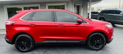 2021 Ford Edge for sale at BRADBURY AUTO SALES in Gibson City IL