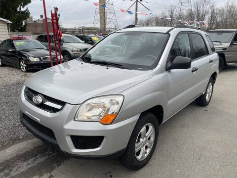 2009 Kia Sportage for sale at Trocci's Auto Sales in West Pittsburg PA