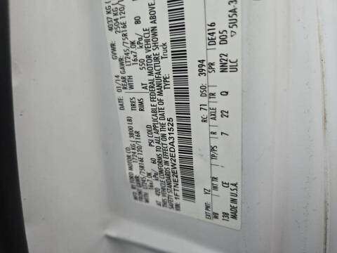 2014 Ford E-Series E-250