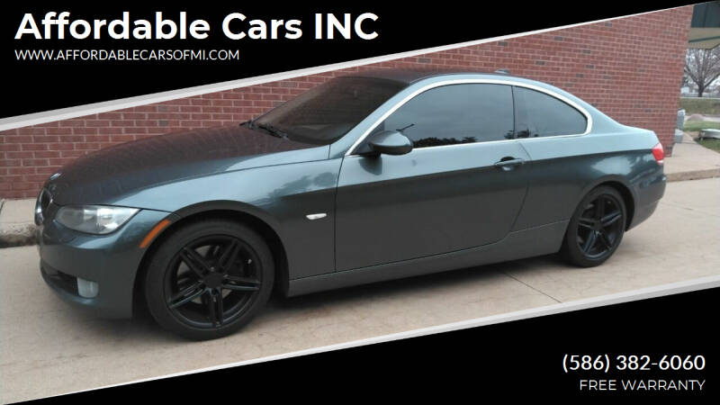 2009 BMW 3 Series for sale at Affordable Cars INC in Mount Clemens MI