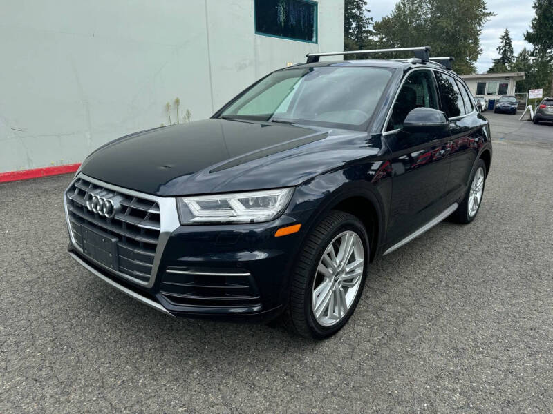 Used 2018 Audi Q5 Premium Plus with VIN WA1BNAFY0J2118840 for sale in Kirkland, WA