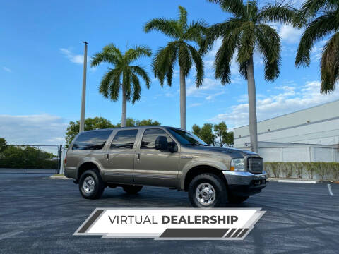 2003 Ford Excursion for sale at Motorsport Dynamics International in Pompano Beach FL