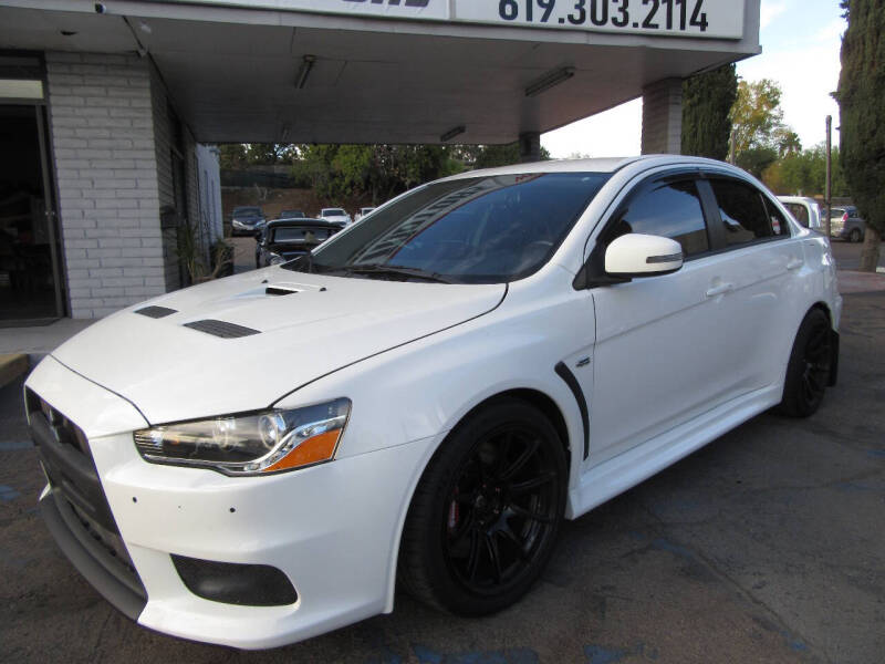 2015 Mitsubishi Lancer Evolution for sale at Galaxy Motors in La Mesa CA