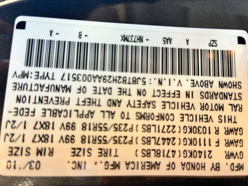 2010 Acura RDX