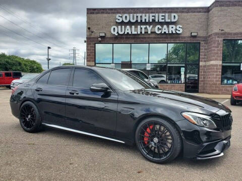 2016 Mercedes-Benz C-Class for sale at SOUTHFIELD QUALITY CARS in Detroit MI
