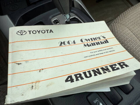 2004 Toyota 4Runner SR5