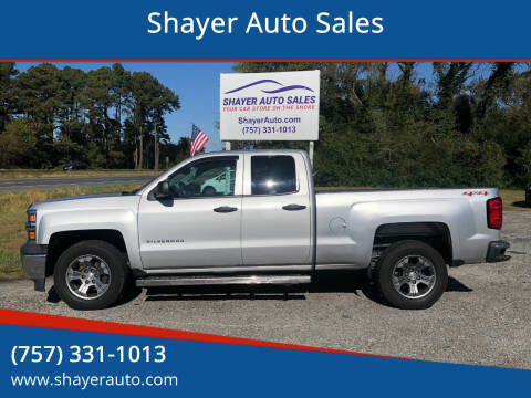 2014 Chevrolet Silverado 1500 for sale at Shayer Auto Sales in Cape Charles VA