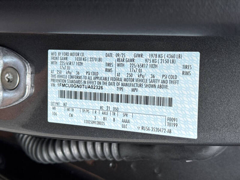 2026 Ford Escape Active