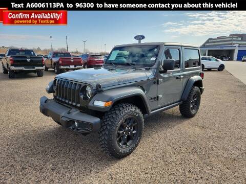 2022 Jeep Wrangler for sale at POLLARD PRE-OWNED in Lubbock TX