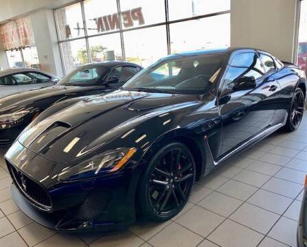 2017 Maserati GranTurismo for sale at Peninsula Motor Vehicle Group in Oakville NY