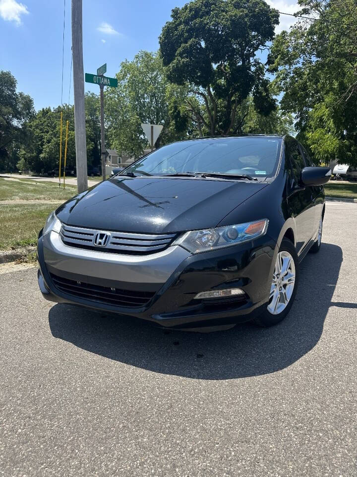 Black 2010 Honda Insight EX w/Navi EX 4dr Hatchback w/Navi 1