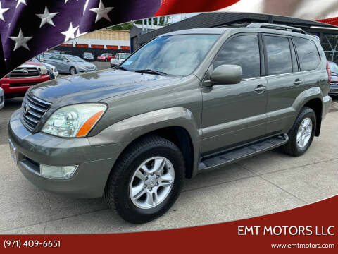 2006 Lexus GX 470 for sale at EMT MOTORS LLC in Portland OR
