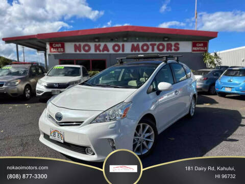 2014 Toyota Prius v for sale at No Ka Oi Motors in Kahului HI