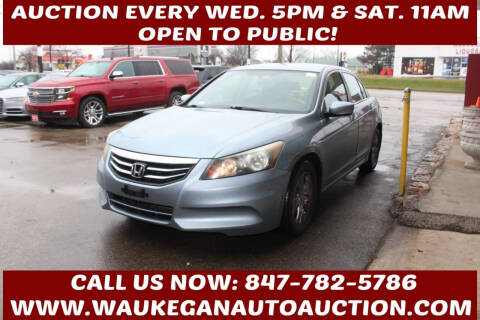 2011 Honda Accord for sale at Waukegan Auto Auction in Waukegan IL