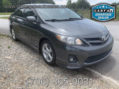 2012 Toyota Corolla for sale at Stonegate Auto Sales in Cleveland GA