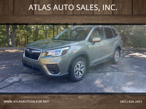 2019 Subaru Forester for sale at ATLAS AUTO SALES, INC. in West Greenwich RI