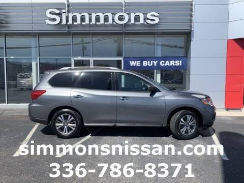 2018 Nissan Pathfinder for sale at SIMMONS NISSAN INC in Mount Airy NC