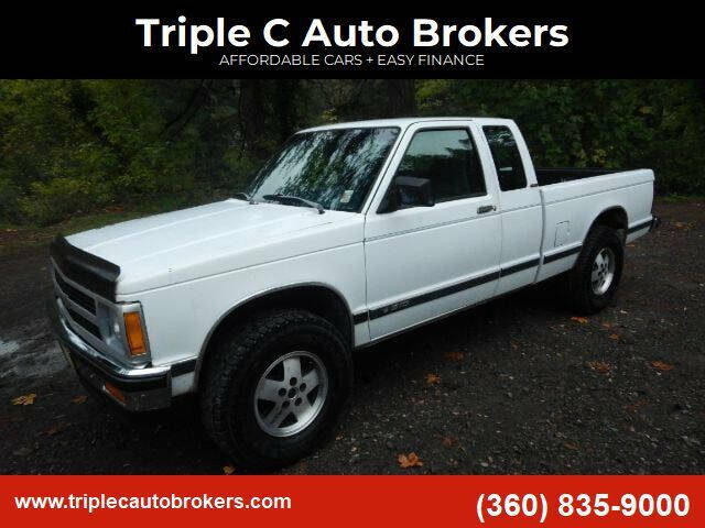 1993 Chevrolet S-10 for sale at Triple C Auto Brokers in Washougal WA