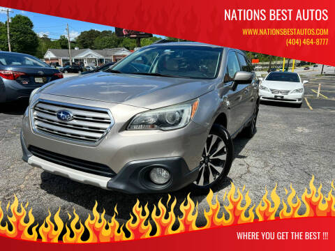 2015 Subaru Outback for sale at Nations Best Autos in Decatur GA