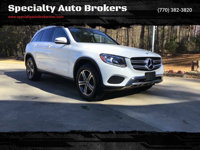 2018 Mercedes-Benz GLC for sale at Specialty Auto Brokers in Cartersville GA