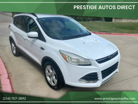 2015 Ford Escape for sale at Prestige Autos Direct in Carrollton TX