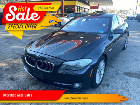 2013 BMW 5 Series for sale at Cherokee Auto Sales in Acworth GA