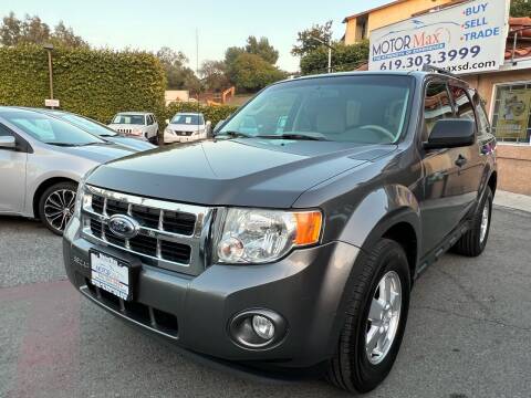 2012 Ford Escape for sale at MotorMax in San Diego CA