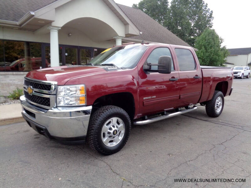 2013 Chevrolet Silverado 2500HD for sale at DEALS UNLIMITED INC in Portage MI