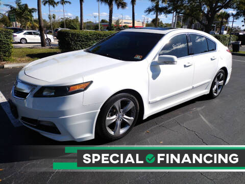 2013 Acura TL for sale at Best Choice Auto Center in Hollywood FL