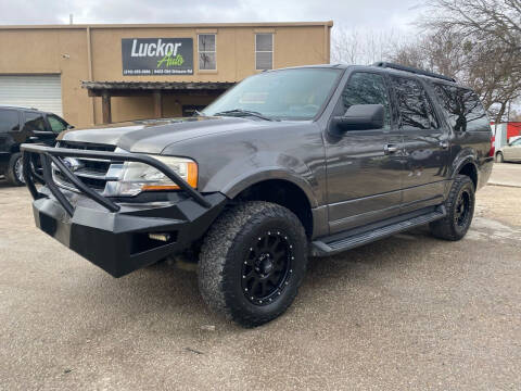 2016 Ford Expedition EL for sale at LUCKOR AUTO in San Antonio TX