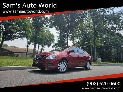 2018 Nissan Versa for sale at Sam's Auto World in Roselle NJ