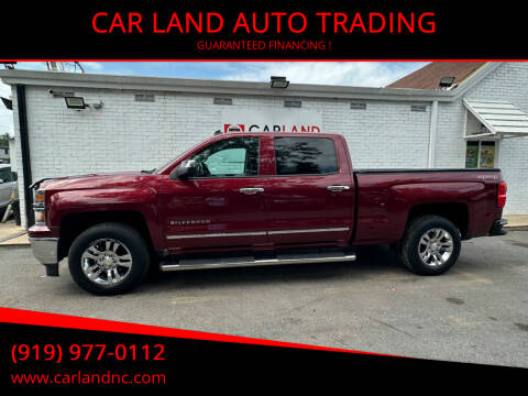 2014 Chevrolet Silverado 1500 for sale at CAR LAND  AUTO TRADING in Raleigh NC