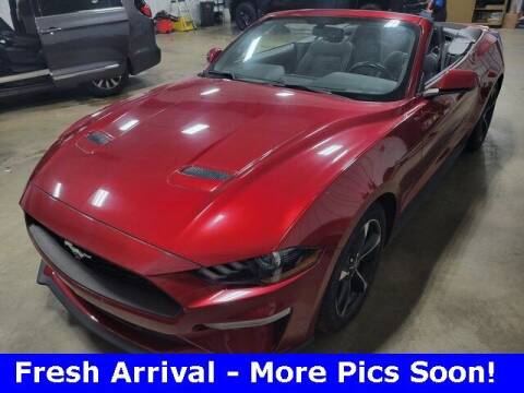 2018 Ford Mustang for sale at PETERSEN CHRYSLER DODGE JEEP - Used in Waupaca WI