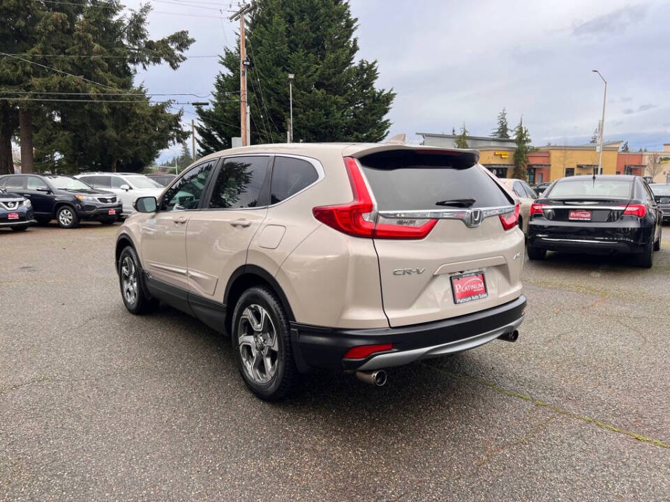 2017 Honda CR-V for sale at PLATINUM AUTO SALES INC in Lacey, WA