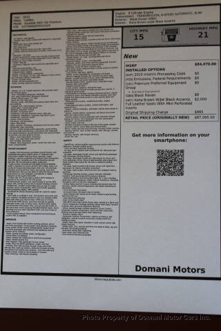 2015 Cadillac Escalade Premium