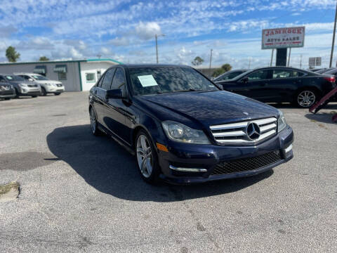 2013 Mercedes-Benz C-Class for sale at Jamrock Auto Sales of Panama City in Panama City FL