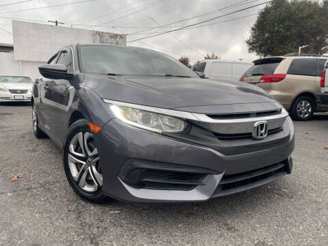 2016 Honda Civic for sale at Fast Trax Auto in El Cerrito CA
