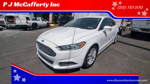 2016 Ford Fusion for sale at P J McCafferty Inc in Langhorne PA