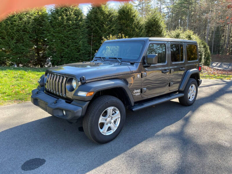 2019 Jeep Wrangler Unlimited for sale at DON'S AUTO SALES & SERVICE in Belchertown MA