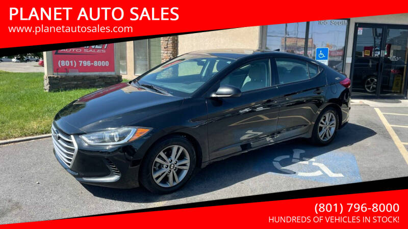 2018 Hyundai Elantra for sale at PLANET AUTO SALES in Lindon UT