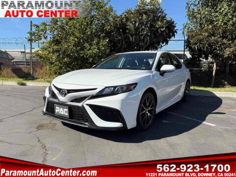 2022 Toyota Camry for sale at PARAMOUNT AUTO CENTER in Downey CA