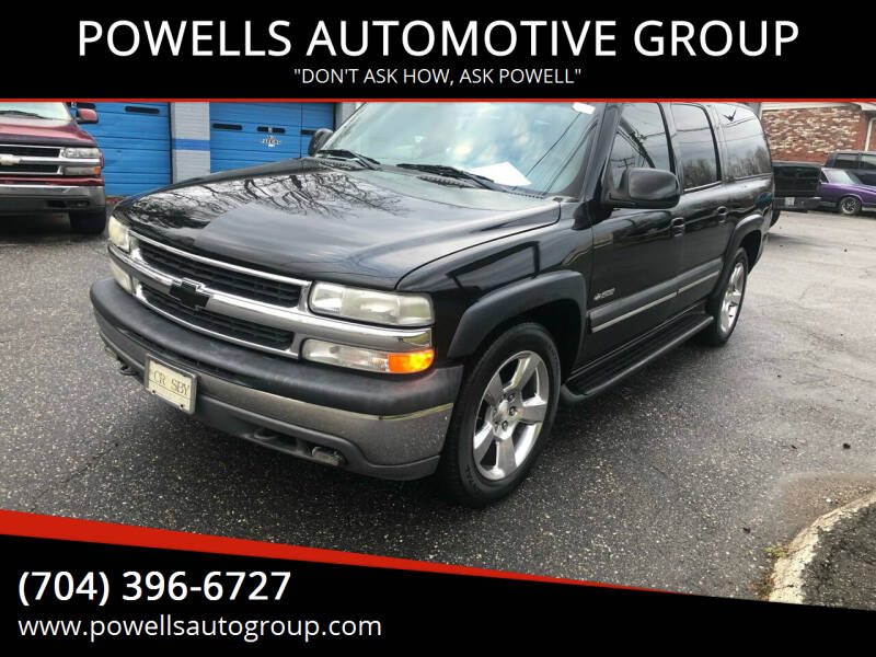 2000 Chevrolet Suburban for sale at POWELLS AUTOMOTIVE GROUP in Gastonia NC