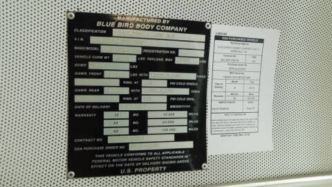 2011 Blue Bird Vision