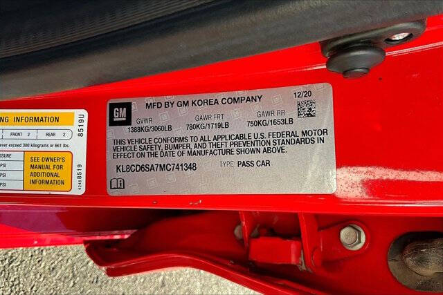 2021 Chevrolet Spark 1LT CVT