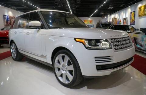 2017 Land Rover Range Rover for sale at The New Auto Toy Store in Fort Lauderdale FL